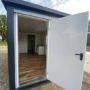 Contenedor 6×2,40m + WC, ducha y cocina