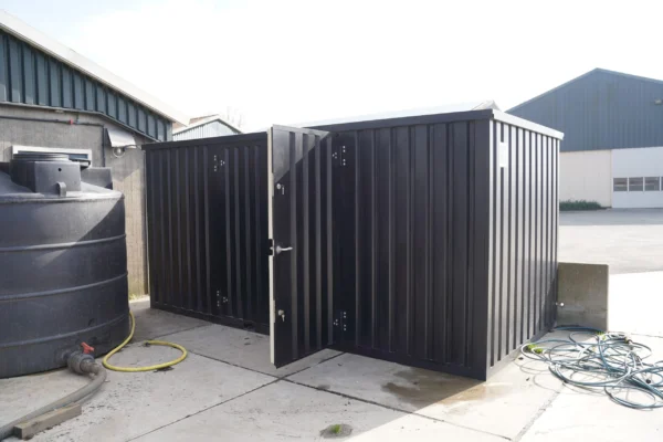 Contenedor de almacenamiento de 5 x 2 metros – con puerta doble - Imagen 3
